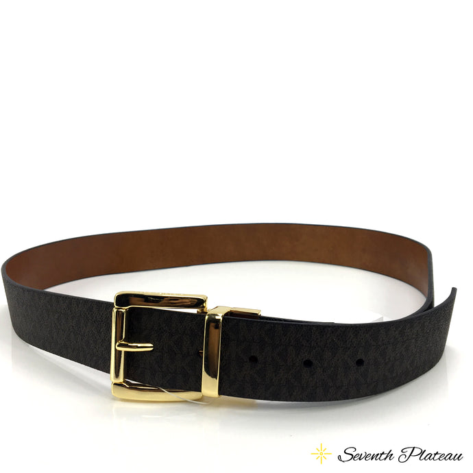 1/2 Logo Embossed Leather