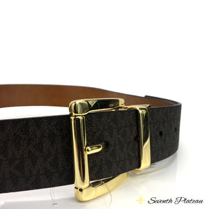 1/2 Logo Embossed Leather
