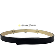 20mm Embellished Leather (Black)