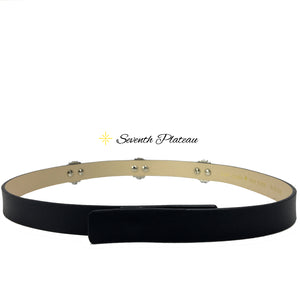 20mm Embellished Leather (Black)