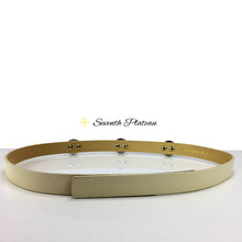20mm Embellished Leather (White)