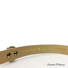 20mm Embellished Leather (White)
