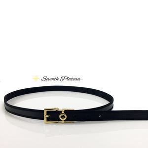 20mm Reversible Smooth Leather