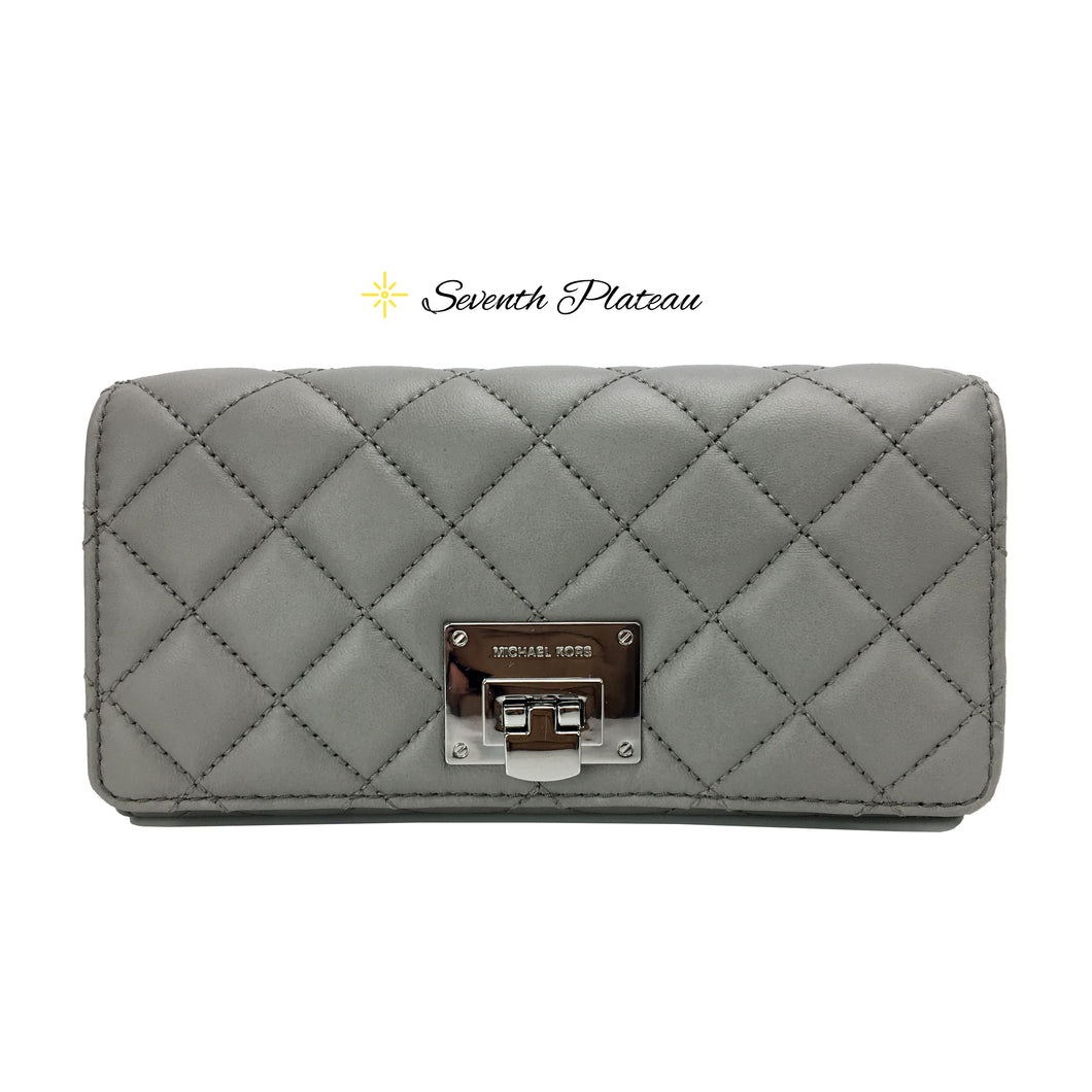 Astrid Caryall Leather Wallet (Pearl Gray)