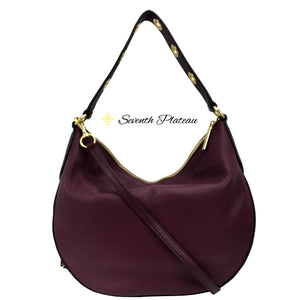 Brooklyn Convertible Large Hobo (Plum)