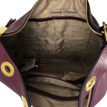 Brooklyn Convertible Large Hobo (Plum)