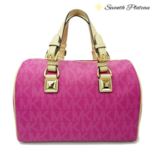 Grayson Medium Satchel (Fuchsia)