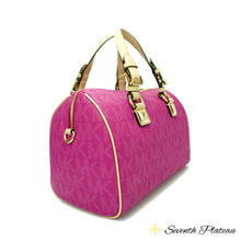 Grayson Medium Satchel (Fuchsia)