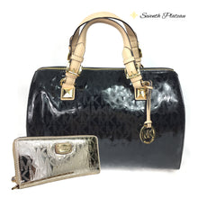 Jet Set Travel Continental Wallet (Pale Gold Mirror)
