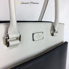 Maeve Grove Street Large Tote (Black/White)