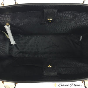 Maeve Grove Street Large Tote (Black)