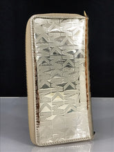Jet Set Travel Continental Wallet (Pale Gold Mirror)