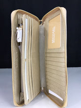 Jet Set Travel Continental Wallet (Pale Gold Mirror)