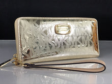 Jet Set Travel Continental Wallet (Pale Gold Mirror)