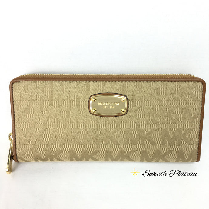 Jet Set Travel Continental Wallet (Camel)