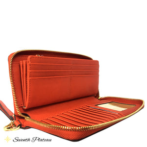Jet Set Travel Wallet (Sienna)