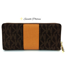 [NEW] Center Stripe Travel Continental Wallet