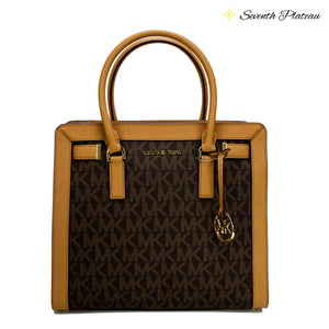 [NEW] Dillon TZ Large NS Satchel (Brown)
