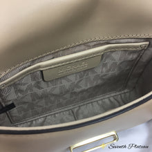 Madelyn Small Leather Clutch (Bisque)