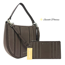 Mini Grommets Large Zip Clutch