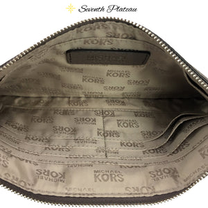 Mini Grommets Large Zip Clutch