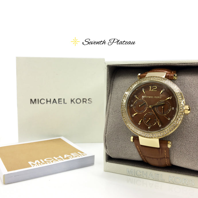 Parker Embossed Leather Watch