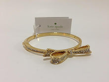 Pave Large Bow Bangle Love Notes
