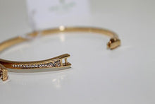 Pave Large Bow Bangle Love Notes