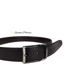 Perry Ellis Reversible Genuine Leather
