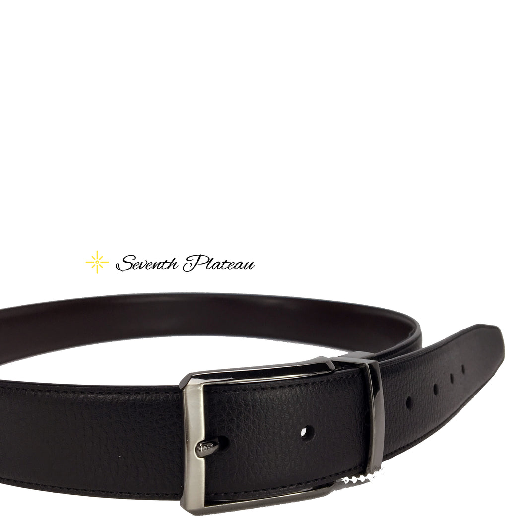 Perry Ellis Reversible Genuine Leather