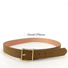 Reversible Saffiano Leather (Tan/Pink)