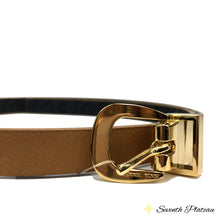 Slim Reversible Leather