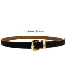 Slim Reversible Leather