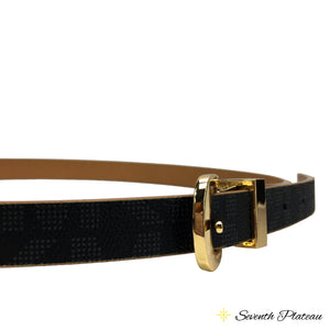 Slim Reversible Leather