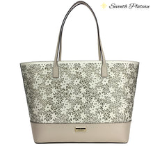 Small Margareta Bradford Court Large Tote (Cream/Pebble)