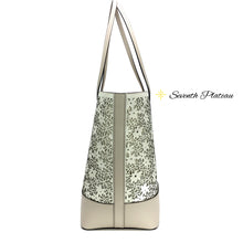 Small Margareta Bradford Court Large Tote (Cream/Pebble)