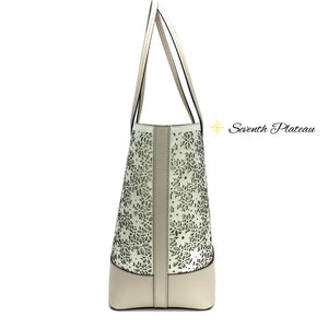 Small Margareta Bradford Court Large Tote (Cream/Pebble)