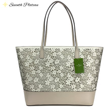Small Margareta Bradford Court Large Tote (Cream/Pebble)