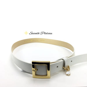 Smooth Belt With Charm