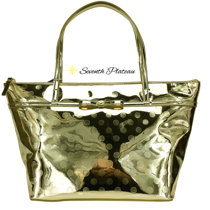 Sophie Camellia Street Large Tote (Gold)