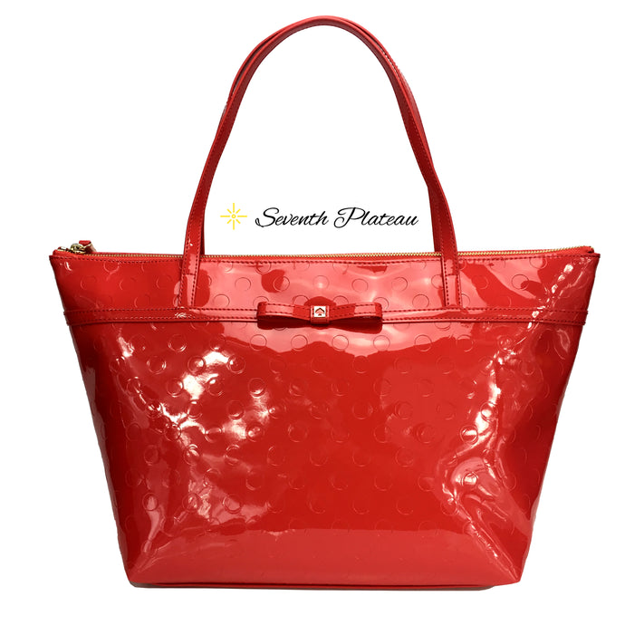 Sophie Camellia Street Large Tote (Red)
