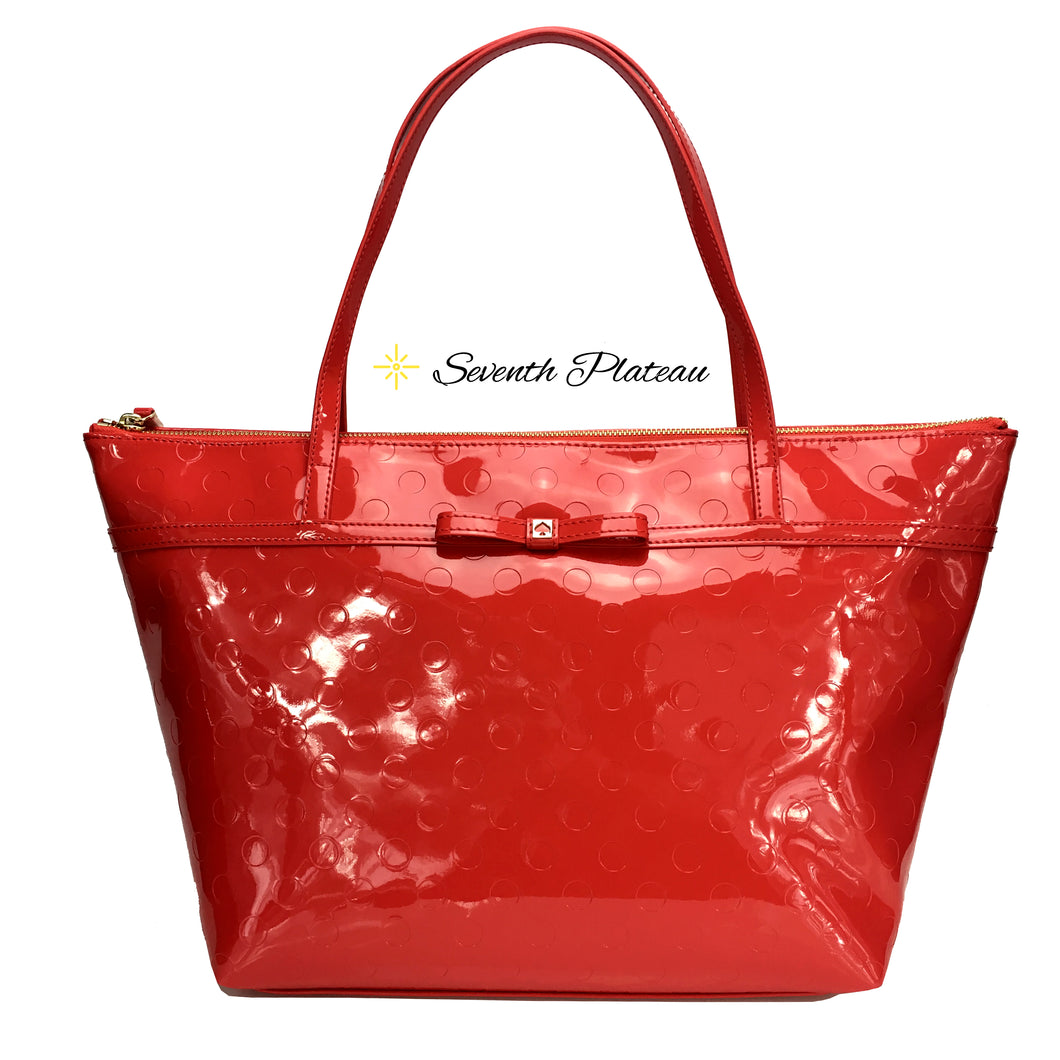 Sophie Camellia Street Large Tote (Red)