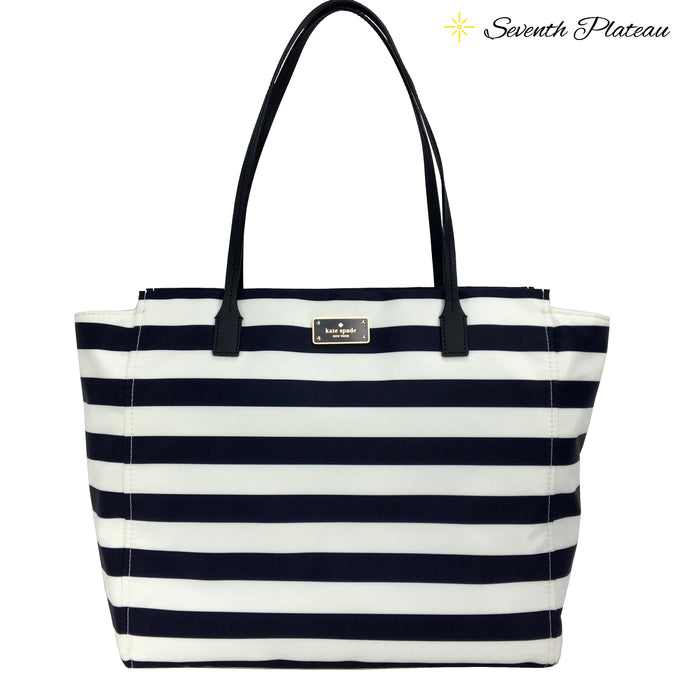 Taden Blake Avenue Large Tote (Offshore/Cream)