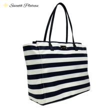 Taden Blake Avenue Large Tote (Offshore/Cream)