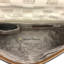 Violet Callie Medium TH Satchel Leather (Vanilla/Pale Gold)